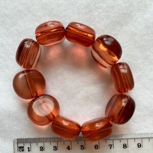 Vintage stretch bead bracelet
